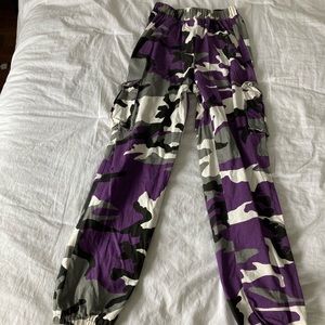 Shein Camo Cute baggy pants